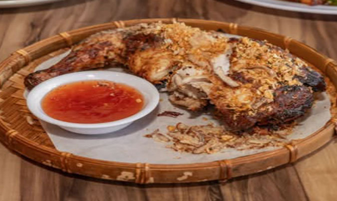 Half Grilled Chicken