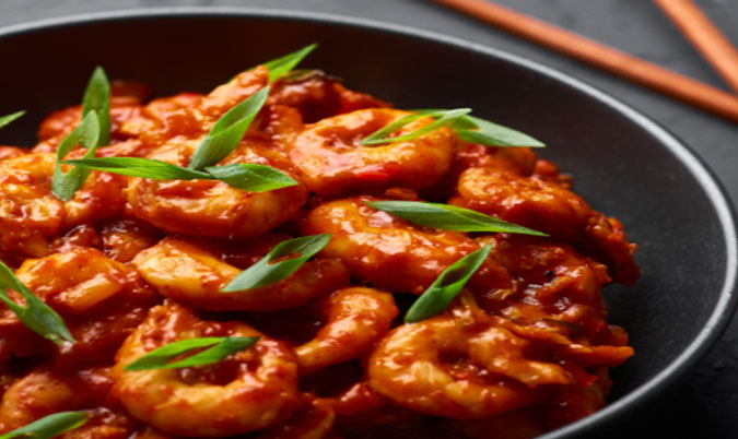 Chilli Prawns