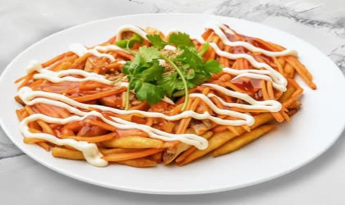 Crispy Chicken Banh Mi Fries