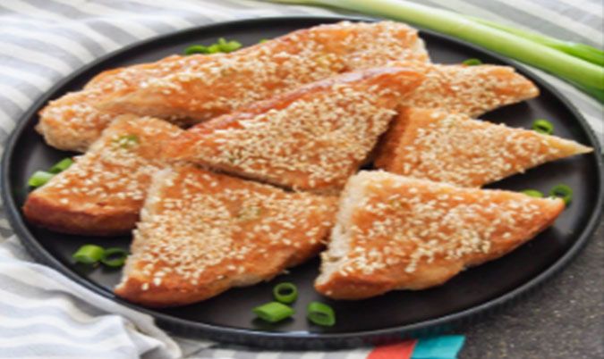 Sesame Prawns on Toast