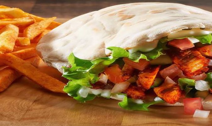 Chicken Schwarma Combo Meal