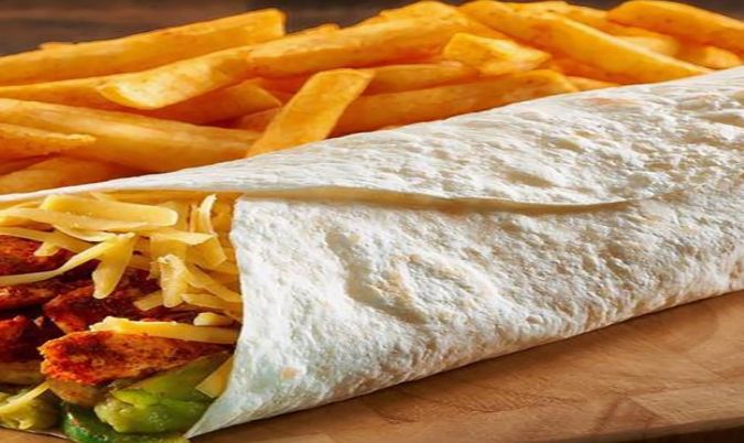 Chicken Burrito Combo Meal