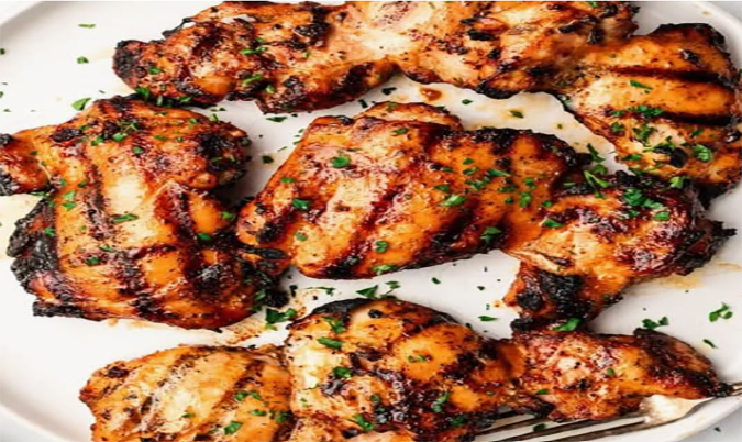 Marinated Grilled Chicken Thigh