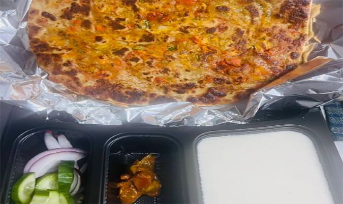 Chicken Paranthas (2 pcs)