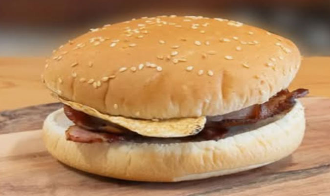 Bacon and Egg Roll