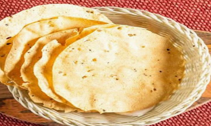 Basket of Papadums