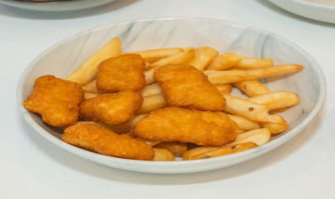 NUGGETS, CHIPS, & SAUCE/POPPER