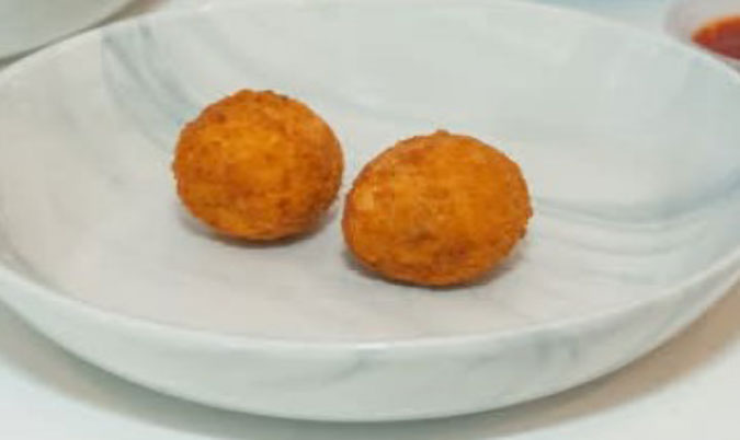 CHICKEN GARLIC BALLS