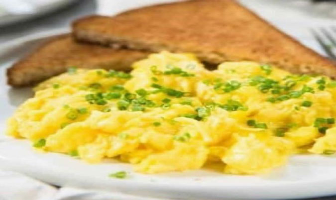 Scrambled Egg with Spinach & Feta
