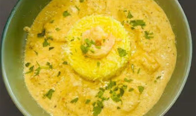 Creamy Garlic Prawn