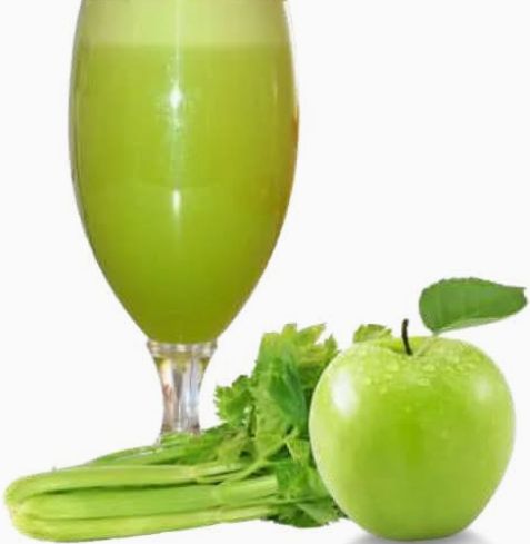 Celery and Green Apple Juice