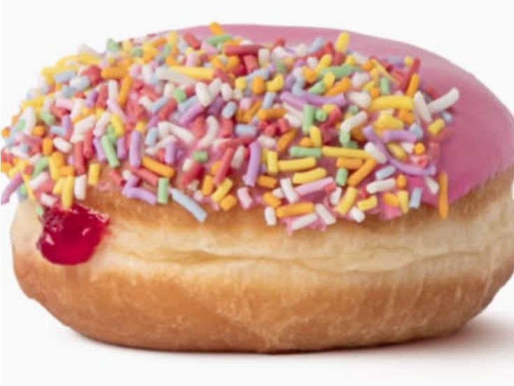 Strawberry Jam Filled Donut