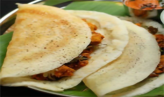 Chilli Chicken Dosa