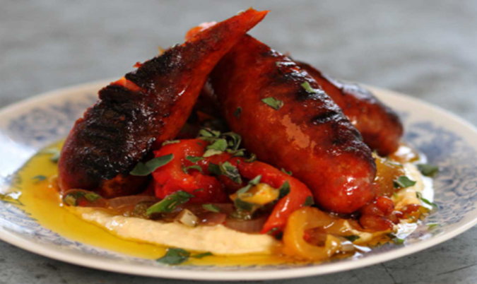 Char-grilled chorizo