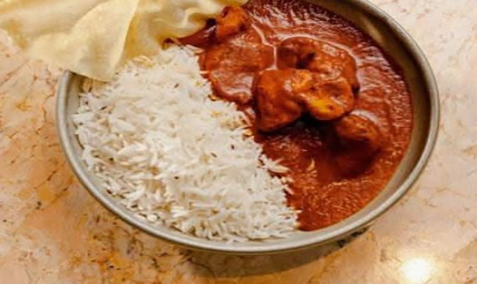 Small Butter Chicken and Rice (MILD)