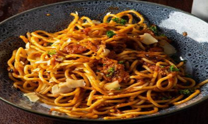 Spaghetti all'amatriciana