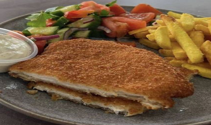 Schnitzel platter