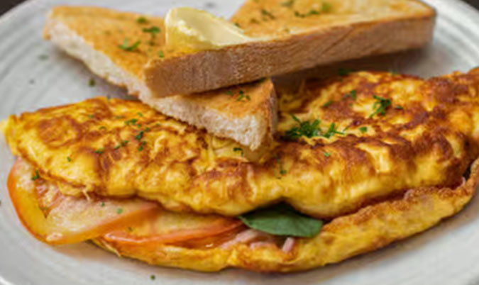 Ham Cheese Tomato Sandwich