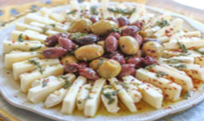 Olive and Cheese