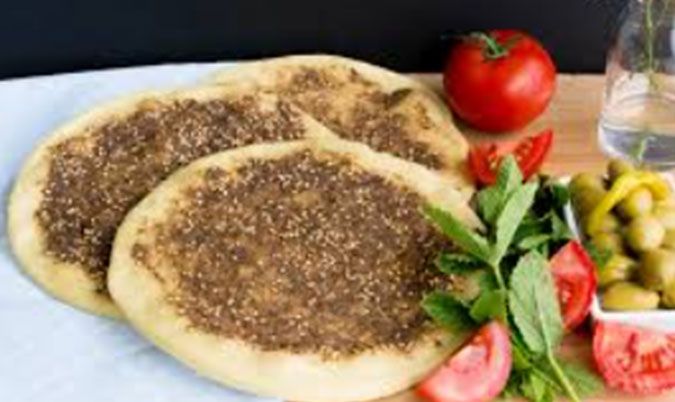 Zaatar Lebanese Manoush