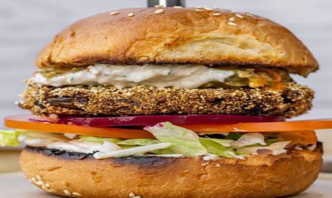 BB Chick Pea Burger (V)