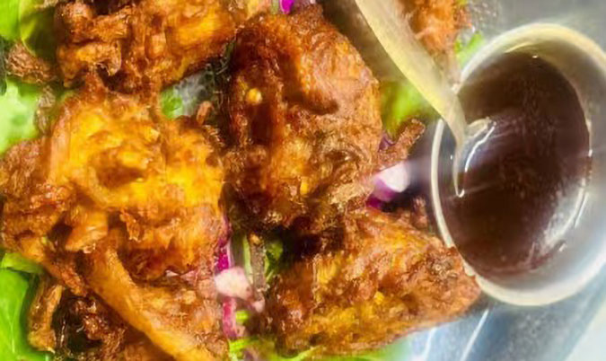6pcs Onion Bhaji