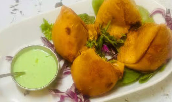 2pcs Samosa