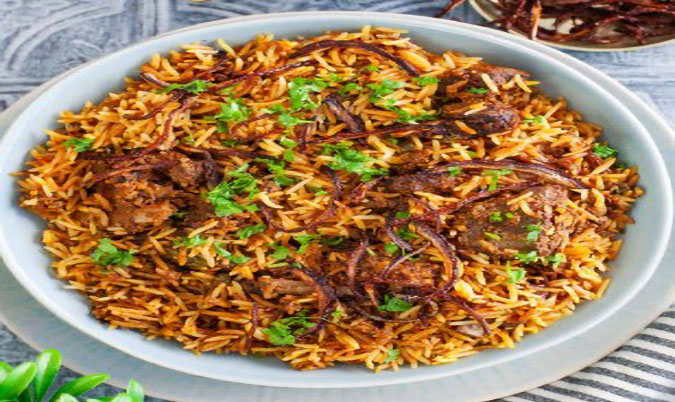 Goat Biryani (With Bone)