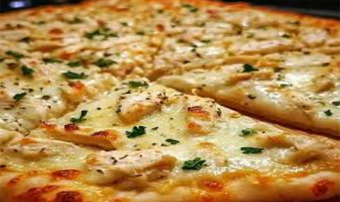 Garlic pizza