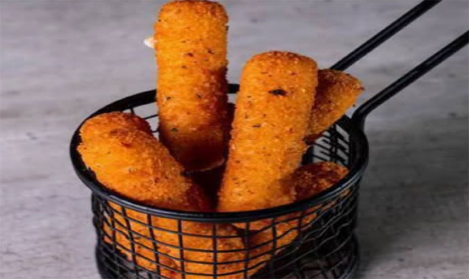 Mozzarella sticks 6 pcs