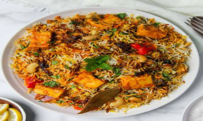 Paneer Biryani