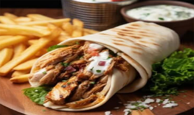 Chicken Kebab Roll