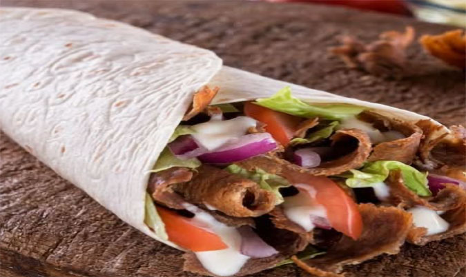 Beef Kebab Roll