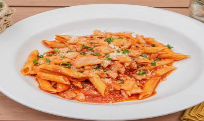 Fettuccine Amatriciana Pasta