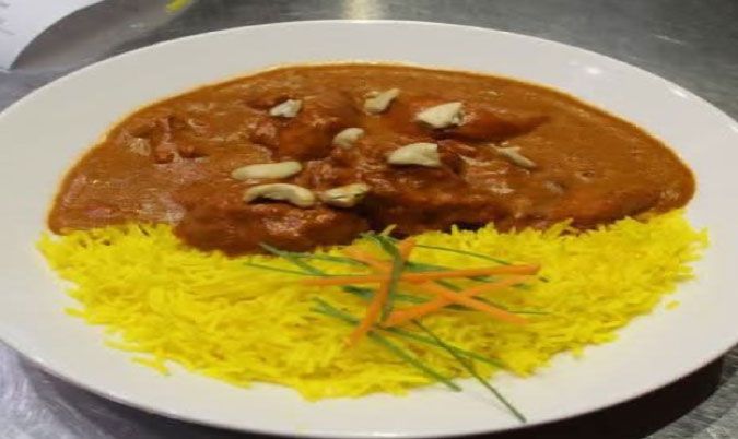 Half Chips and Half Butter Chicken