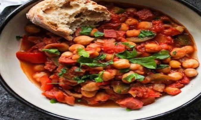 Chickpeas and Potato Curry