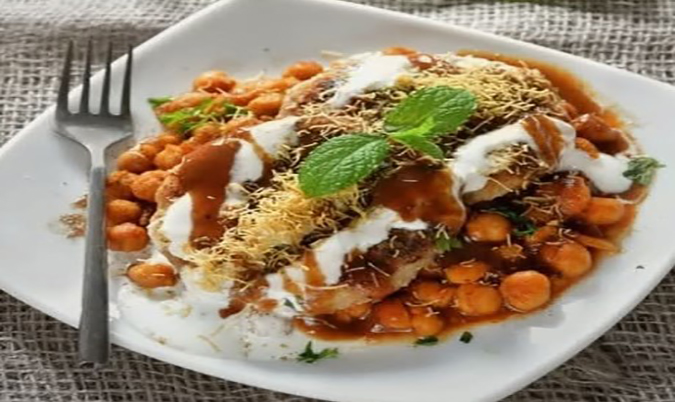 Aloo tikki chaat