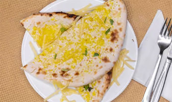 Cheese Garlic Naan