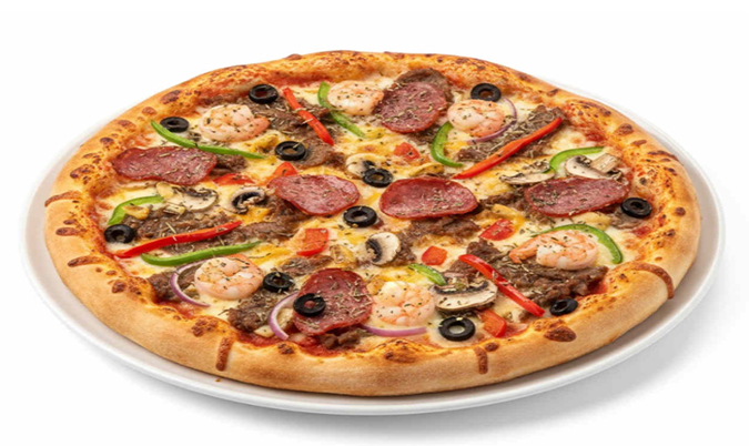 Large Super Supreme Pizza