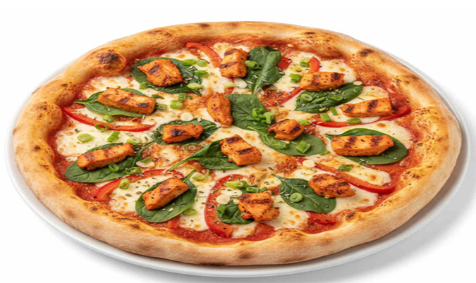 Gluten Free Peri Peri Chicken Pizza