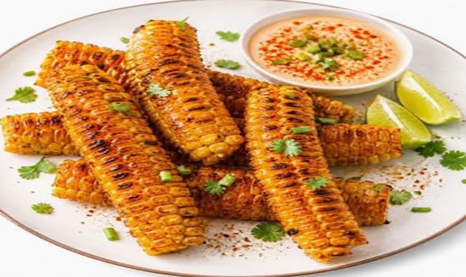 Indian Tandoori corns