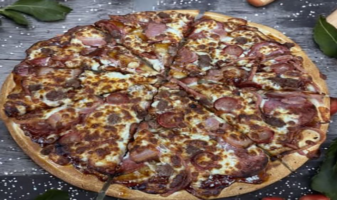 Quattro Meat Pizza