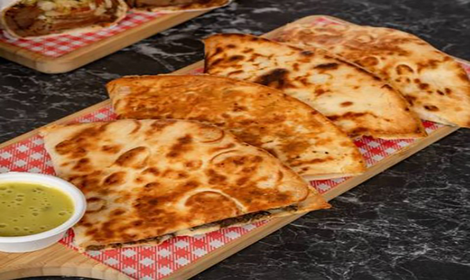 Moroccan stuffed Pita