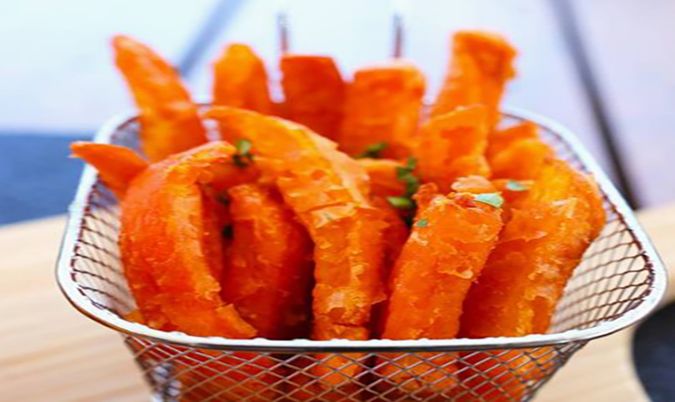 Crispy Sweet Potato Chips