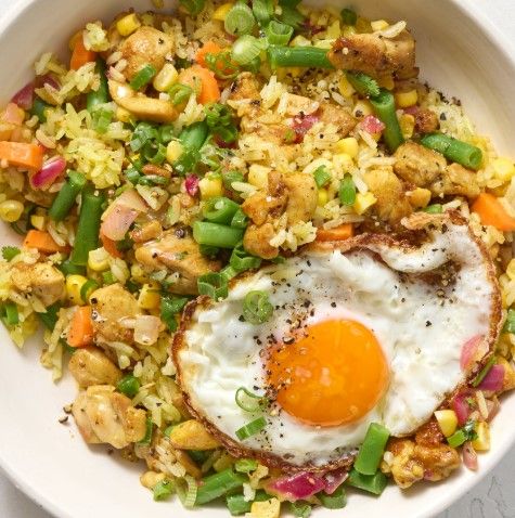 Fried Rice with Chicken