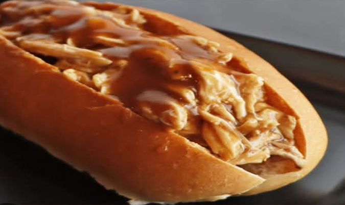 Meat and Gravy Rolls