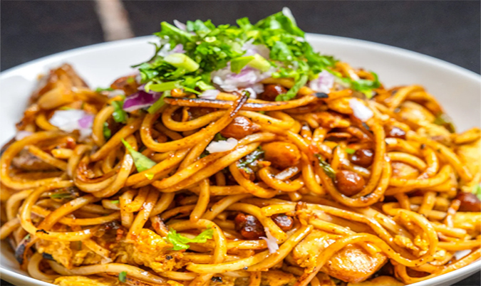 Chowmein - Nepalese Stir-Fried Noodles