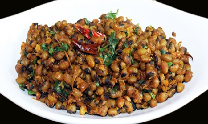 Newari Bodi Fry (Black Eyed Beans)