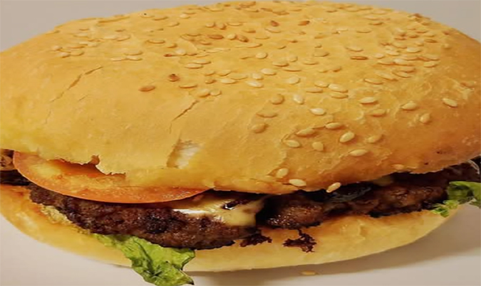Plain burger