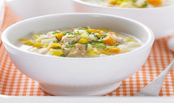 Crab Meat and Sweet Corn Soup